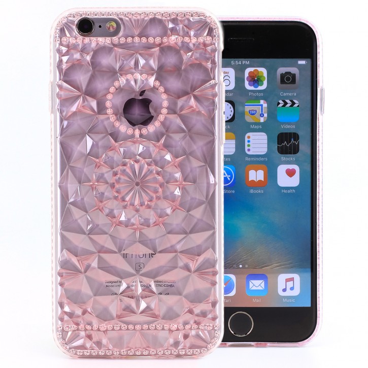 COOVY® Cover für Apple iPhone 6 / 6s leichtes, dünnes TPU Silikon Bumper Case, Hülle, Slim, im Kristall Design | 