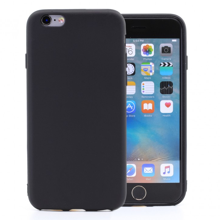 COOVY® Cover für Apple iPhone 6 / 6s ultra dünnes, leichtes TPU Silikon Bumper Case, Hülle, Slim, metallisch schimmerndes Design | 