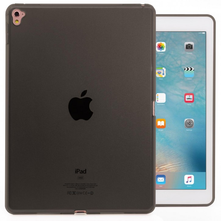 COOVY® Cover für Apple iPad pro 9.7 (Model 2016) leichte, dünne Silikon Tablet Hülle Case Bumper in farbig transparentem Style als Backcover | 