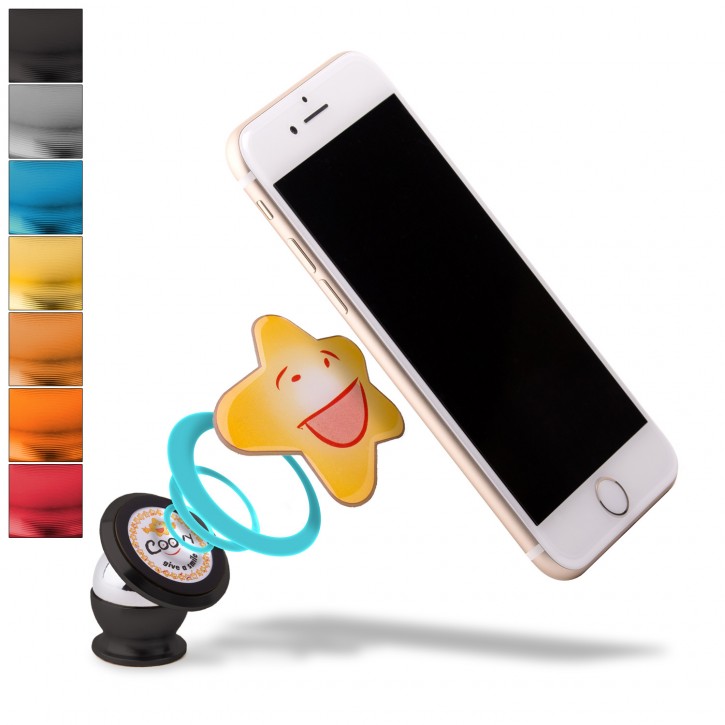 COOVY® Handyhalterung Magnet Universal Auto Halterung KFZ Halter für iPhone 11 pro max X XS XR 8 7 6s 6 Samsung Galaxy Note S10 S9 S8 S8 S6 Huawei, jedes Smartphone, GPS  