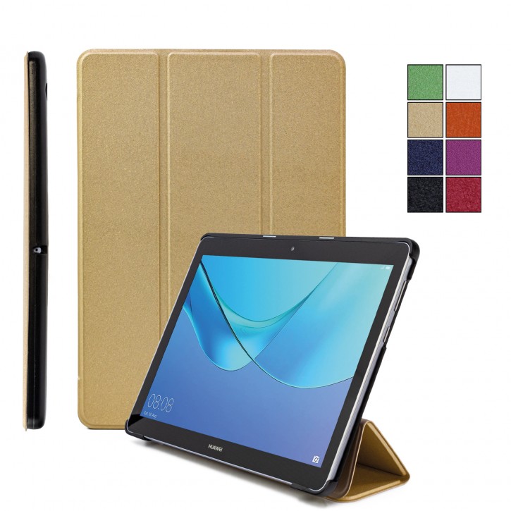 COOVY® Ultra Slim Cover für Huawei MediaPad T3 10 (9.6") Smart Schutzhülle Case Hülle mit Standfunktion | 