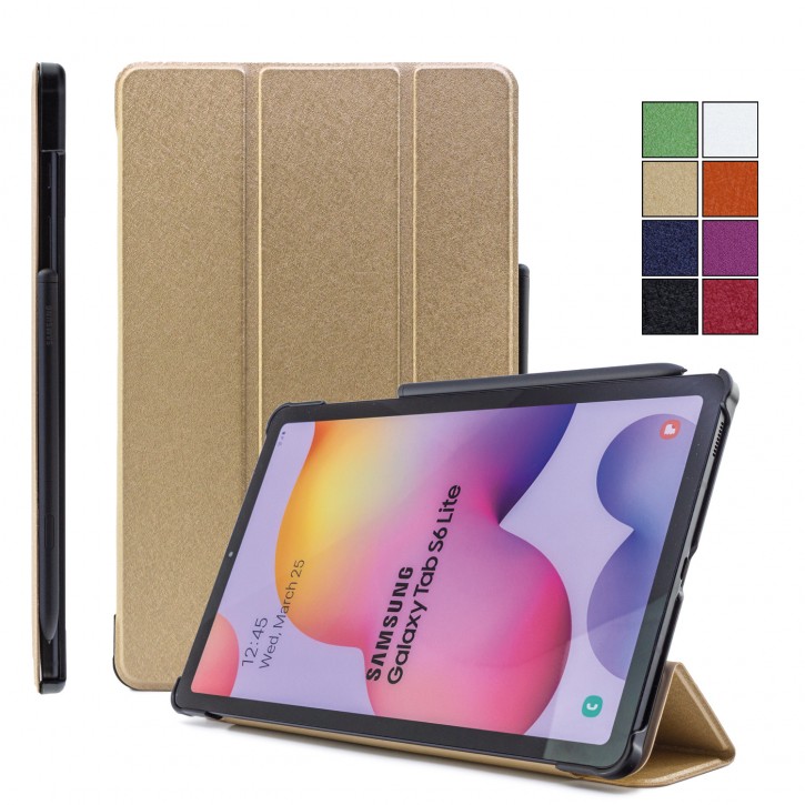 COOVY® Ultra Slim Cover für Samsung Galaxy TAB S6 LITE 10.4 SM-P610 SM-P615 Smart Schutzhülle Case Hülle mit Standfunktion und Auto Sleep/Wake up | 