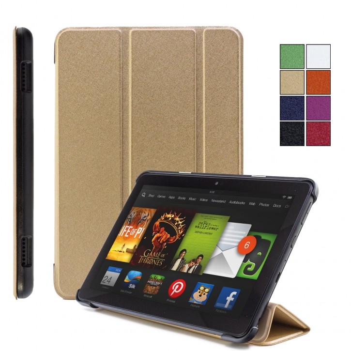 COOVY® Ultra Slim Cover für Amazon Kindle Fire HD 8 (10. Gen. Model 2020) Smart Schutzhülle Case Hülle mit Standfunktion und Auto Sleep/Wake up | 