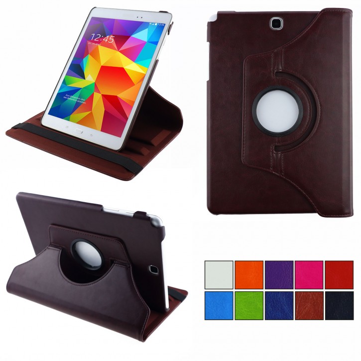 COOVY® 2.0 Cover für Samsung Galaxy Tab A 9.7 SM-T550 SM-T555 SM-P550 SM-P555 Rotation 360° Smart Hülle Tasche Etui Case Schutz Ständer Auto Sleep/Wake up | 