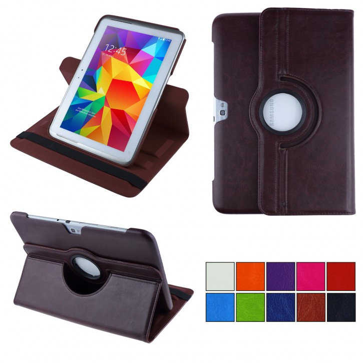 COOVY® 2.0 Cover für Samsung Galaxy Note 10.1 GT-N8000 GT-N8010 GT-N8020 Rotation 360° Smart Hülle Tasche Etui Case Schutz Ständer | 