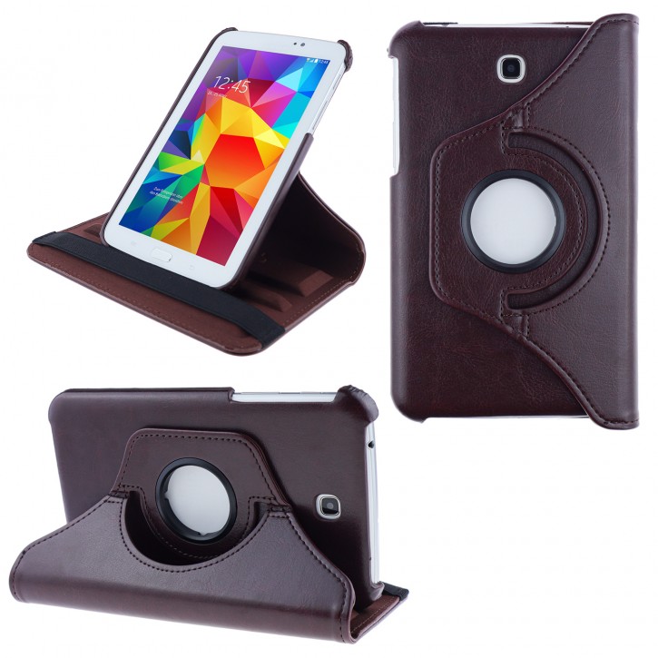 COOVY® 2.0 Cover für Samsung Galaxy TAB 3 7.0 GT-P3200 GT-P3210 SM-T210 SM-T211 Rotation 360° Smart Hülle Tasche Etui Case Schutz Ständer | 