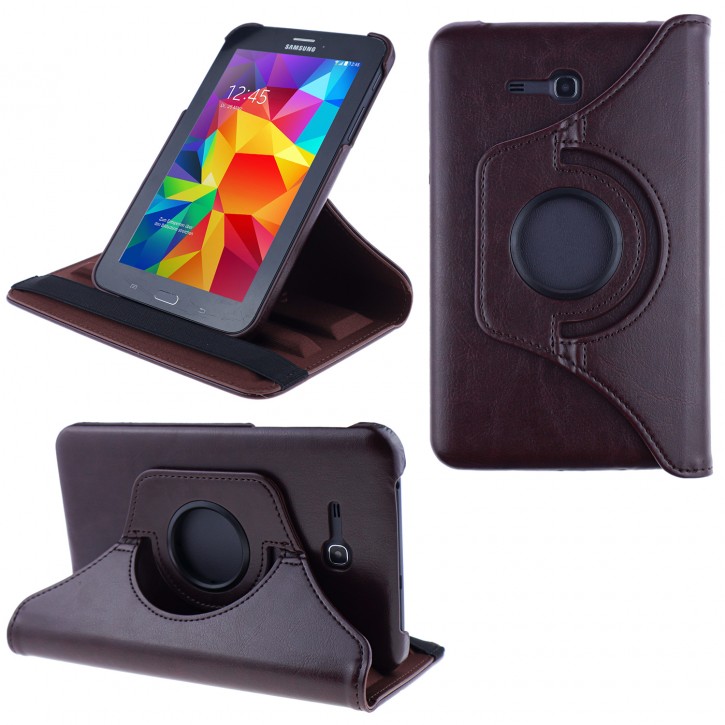 COOVY® 2.0 Cover für Samsung Galaxy TAB 3 LITE 7.0 SM-T110 SM-T111 Rotation 360° Smart Hülle Tasche Etui Case Schutz Ständer | 