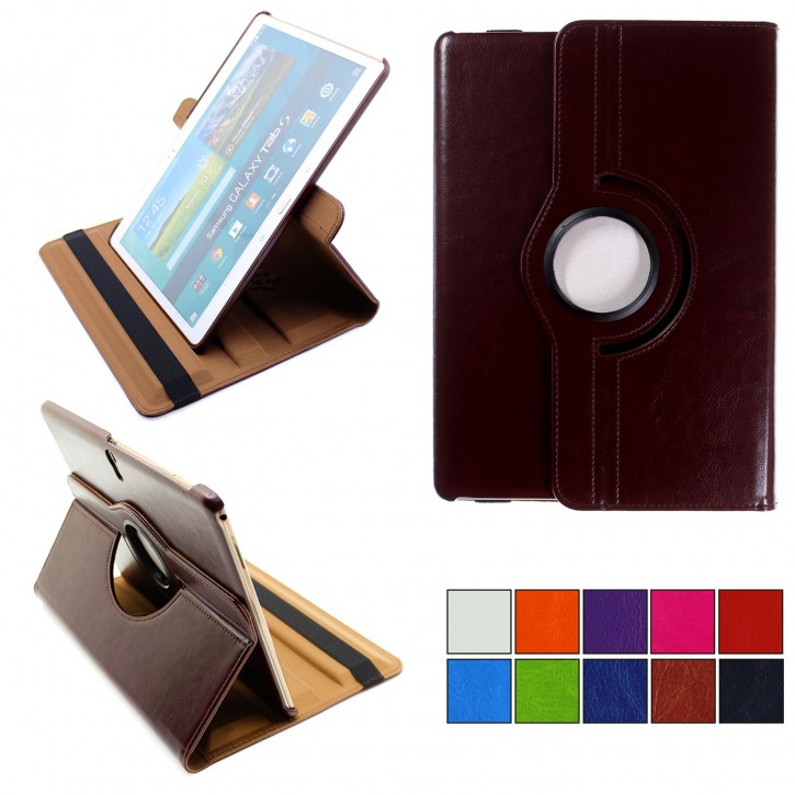 COOVY® 2.0 Cover für Samsung Galaxy TAB S 10.5 SM-T800 SM-T801 SM-T805 Rotation 360° Smart Hülle Tasche Etui Case Schutz Ständer Auto Sleep/Wake up | 
