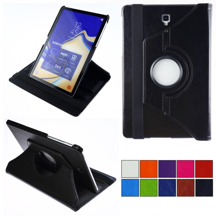 COOVY® 2.0 Cover für Samsung Galaxy TAB S4 10.5 SM-T830 SM-T835 Rotation 360° Smart Hülle Tasche Etui Case Schutz Ständer Auto Sleep/Wake up | 