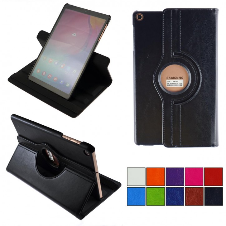 COOVY® 2.0 Cover für Samsung Galaxy TAB A 10.1 (Model 2019) SM-T510 SM-T515 Rotation 360° Smart Hülle Tasche Etui Case Schutz Ständer | 