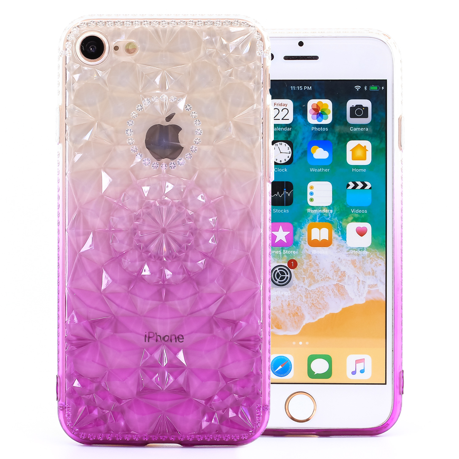 coque iphone 7 couleur violet