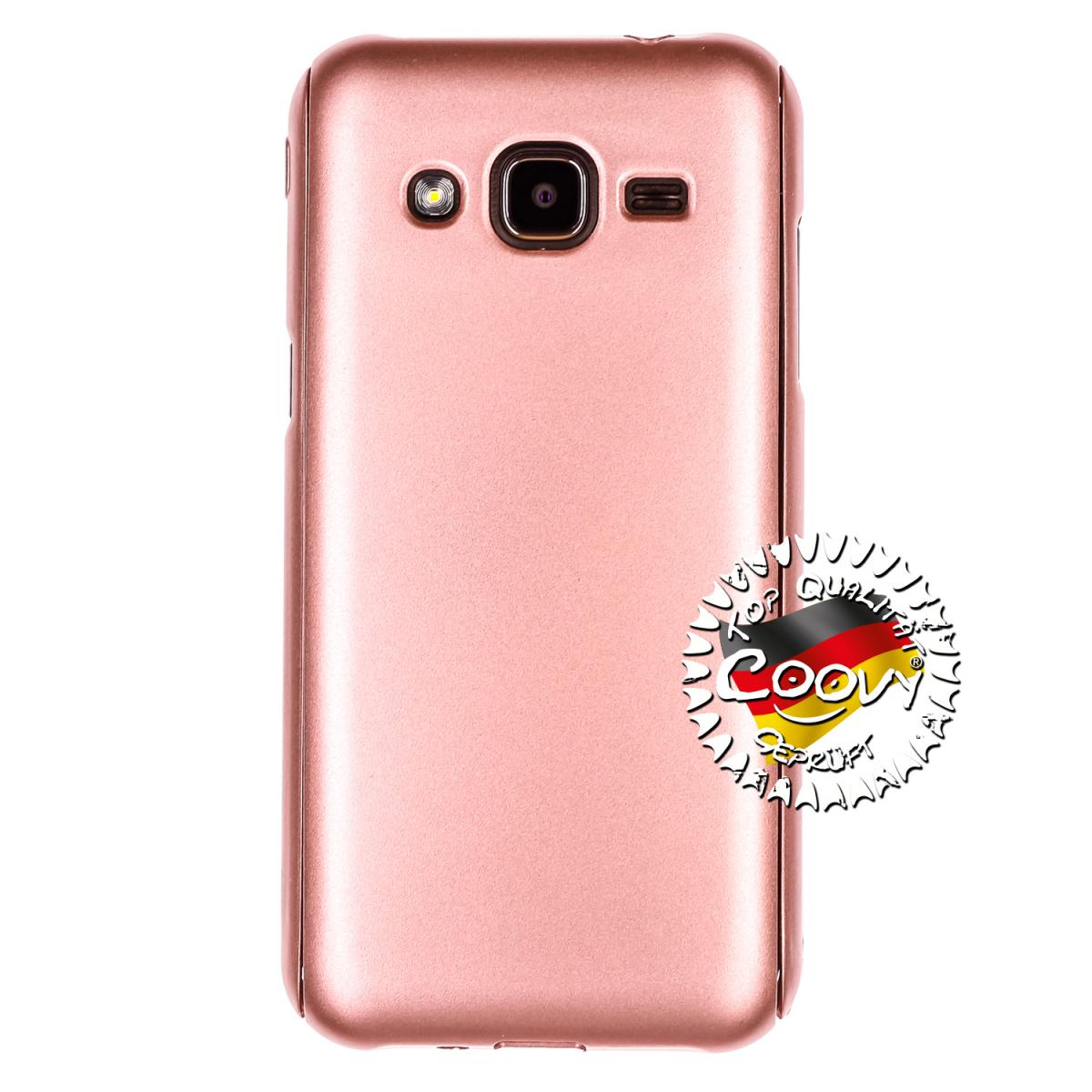 Coovy Cover For Samsung Galaxy J2 Sm J0 Sm J0f Sm J0f Ds Model 15 360 Degree All Around Bumper Case Ultra Thin Lightweight Screen Protector Fullbody Protection Rose Gold Bha0275 Rosegold Coovy Cover For Samsung Galaxy J2 Sm J0 Sm J0f Sm J0f Ds Model 15 360 Degree All Around Bumper Case Ultra Thin Lightweight Screen Protector Fullbody Protection Rose Gold Bha0275 Rosegold